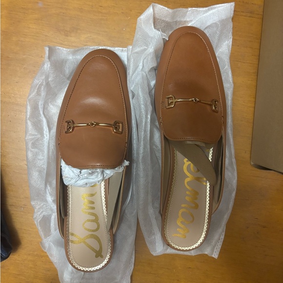Sam Edelman Shoes - Sam Edelman Tan Leather Horsebit Loafers